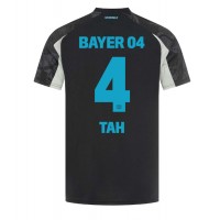 Camisa de Futebol Bayer Leverkusen Jonathan Tah #4 Equipamento Alternativo 2024-25 Manga Curta